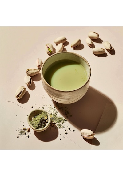 Pistachio Matcha - Antep Fıstığı Aromalı Matcha, 100 Gr