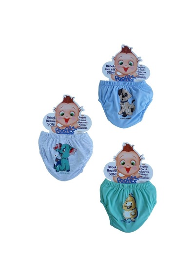 Pundikids 3'lü Alıştırma Külodu