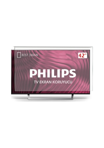 Philips Uyumlu Theone 42pfl6158k Tv Ekran Koruyucu