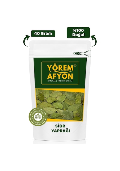 Doğanın Arındırıcı Mührü & Negatif Enerjiye Karşı Kalkan Hakiki Sidr Yaprağı Sedir Sidir 40gr.