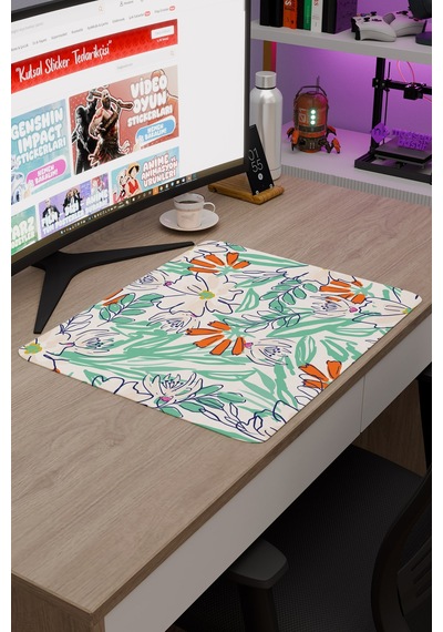 Kumaş Kaymaz Dikişli Kauçuk Oyuncu Mousepad V2 - 48x40 Xl Gaming Mouse Pad Fare Altlığı