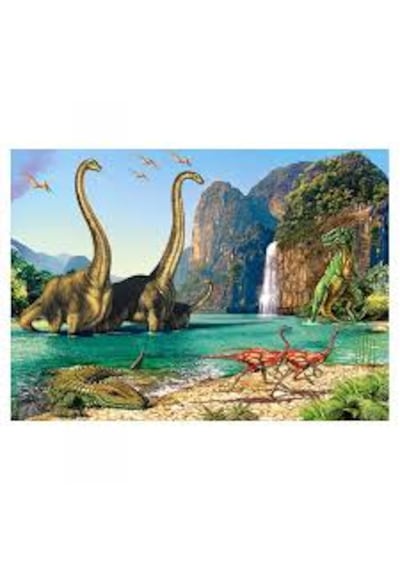 Castorland 60 Parça Dinozorlar Puzzle