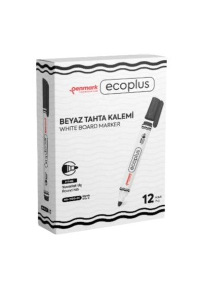 Ecoplus Beyaz Tahta Kalemi 1 Kutu 12'li