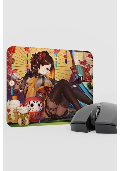 Chiori Genshin Impact Anime Gacha V4 - 22x18 Gaming Mouse Pad Fare Altlığı