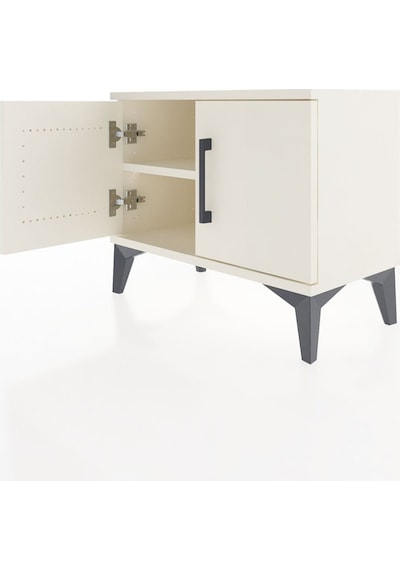 Arges Komodin Tek Raflı 2 Kapaklı 60x30x48 Aytaşı-aytaşı Aytaşı