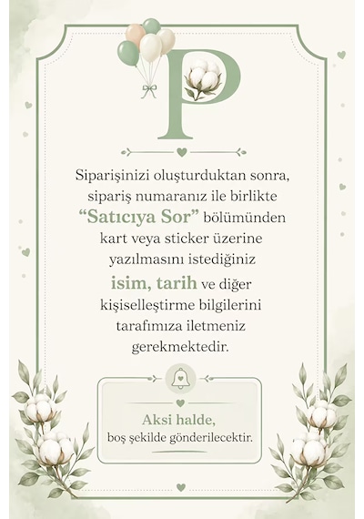 Pamuğum Atelier Kişiye Özel Fotoğraflı İsimli Okul Etiketi 48 Adet Çok Renkli