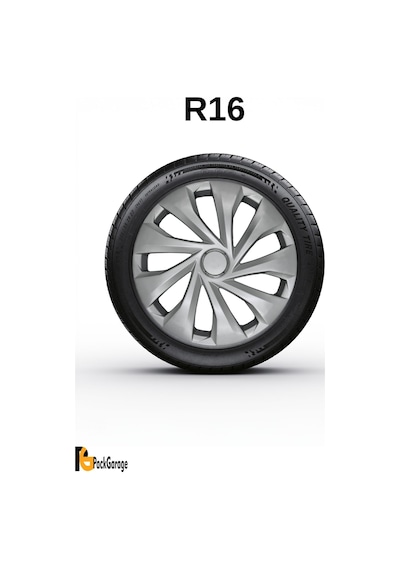 Ford B-max 16'' İnç Jant Kapağı 4 Adet Gri G122