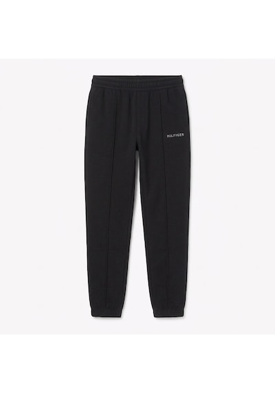 Tommy Hilfiger Pamuklu Jogger Regular Fit Eşofman Altı Siyah