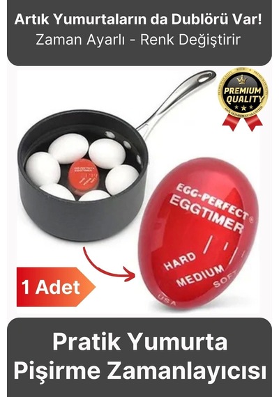 Özel Üretim Pratik Zaman Ayarlı Renk Değiştiren Dublör Yumurta Pişirme Haşlama Zamanlayıcısı 1 Adet Diğer