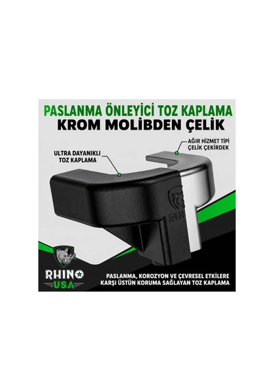 Ağır Hizmet Römork Çeki Demiri Kilidi 59 Mm