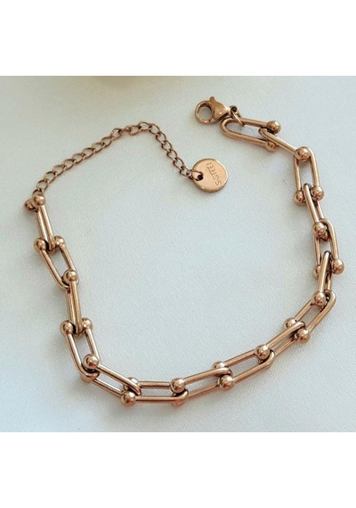 Tfny Rose Gold Çelik Bileklik Çok Renkli