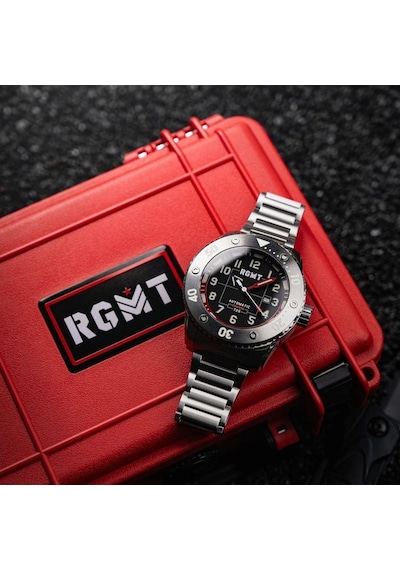 All-brıte Trıtıum Rg-8047-22 Otomatik Erkek Kol Saati Metalik Gri