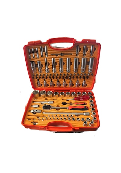 Rico 110 Parça 1/2-1/4 6 Köşe Lokma Takımı Seti  006-RC1011