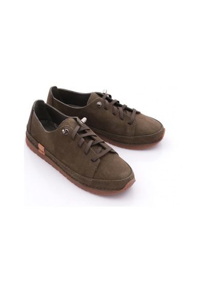 Dgn Rc-1 Kadin Comfort Ayakkabi Haki Nubuk