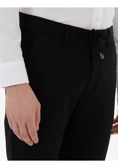 Pierre Cardin Erkek Siyah Pantolon Kanvas-chino 50305260-vr046 Siyah