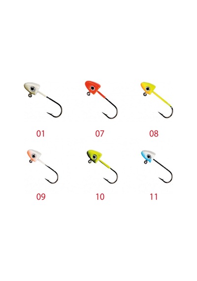 Mutant 6421 Master Trigon 1.7gr LRF Jig Head 5'li Paket