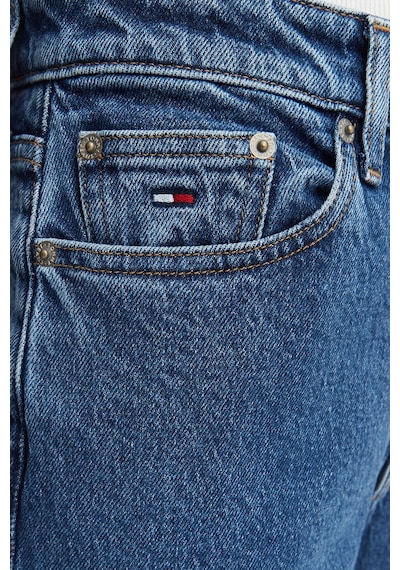 Tommy Jeans Pamuklu Wide Leg Fit Yüksek Bel Jean Kadın Kot Pantolon Dw0dw23069 1a5 Mavi