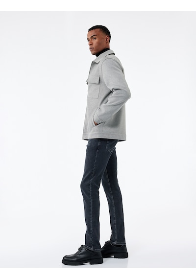 Koton Pamuklu Cepli Normal Bel Skinny Fit Jean Pantolon - Michael Jean Antrasit 7wam40025nd Koton Pamuklu Cepli Normal Bel Skinny Fit Jean Pantolon - Michael Jean Antrasit 7wam40025nd