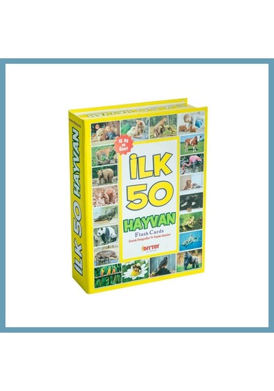 Bezos 1352flashcardsilk50hayvan-dıytoy Mbt06