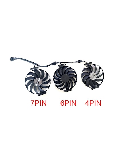T129215Su 95Mm Rtx3080 Gpu Fan Asus Asus Rog Strıx Rx6800 O16G Rt
