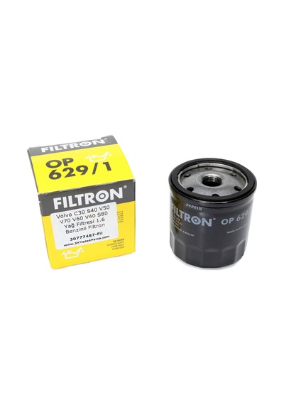 Volvo C30 S40 V50 V70 V60 V40 S80 Yağ Filtresi 1.6 Benzinli Filtron