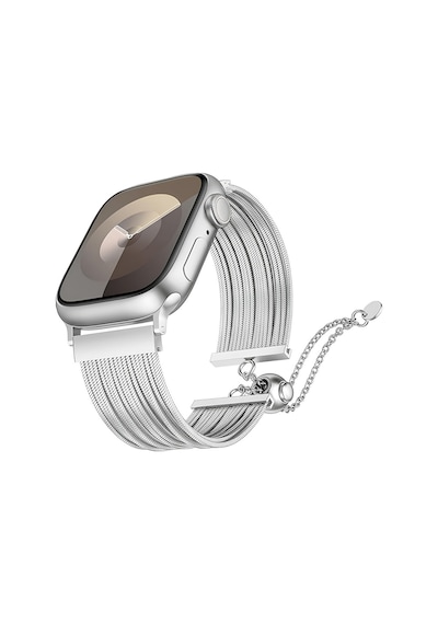 Apple Watch 40mm Uyumlu Krd-137 Metal Hasır Kordon - Rose Gold