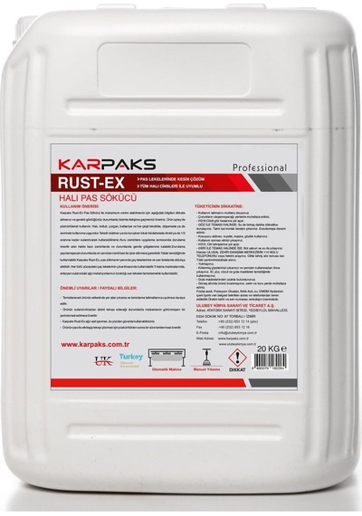 Karpaks Rust-ex Pas Sökücü 20 Kg Şampuan