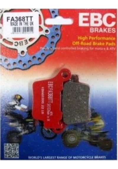 Ebc Fa368tt 2006-2023 Ktm 250 Sxf Uyumlu Arka Fren Balatası Karbon Balata