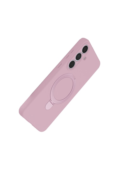 Galaxy  Uyumlu  S25 Fe Regal Magsafe Standlı Kapak - Açık Pembe