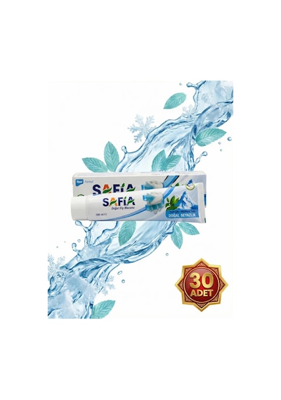Safia Diş Macunu Yeşil Çay Ve Himalaya Tuzu 30x100 Ml Temel Bakım