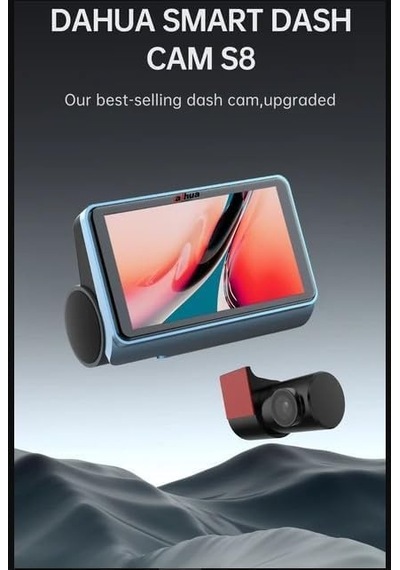 S8 Araç İçi Kamera, 3k Çözünürlük, Dash Kamera
