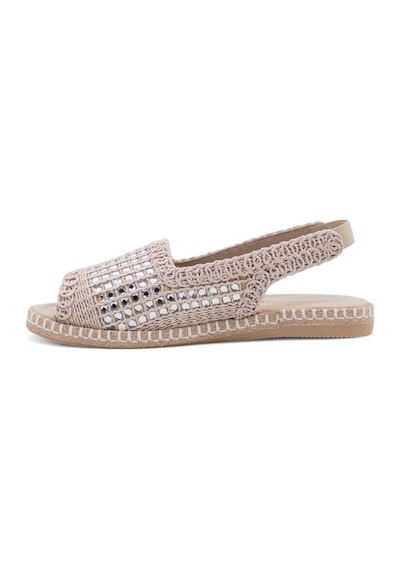 Pandora Moda Y25.82.111 Kadın Hasır Sandalet Krem
