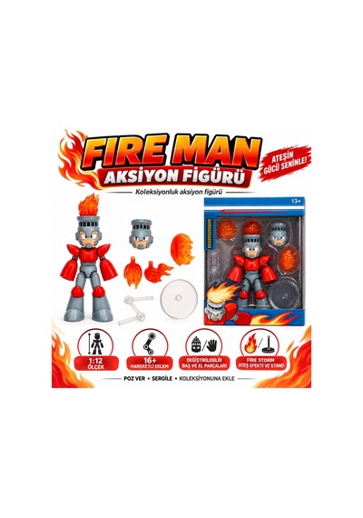 Fire Man Figürü