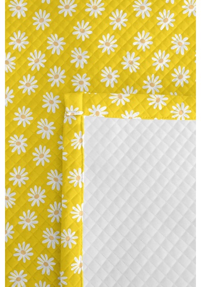 Sarı Papatya Çiçekli Genç Odası Tek Kişilik Pike Takımı - Minimal 160x220 Cm Kapitone Yatak Örtüsü Kumlu Kahve Yumuşaklığı Sarı Papatya Çiçekli Genç Odası Tek Kişilik Pike Takımı - Minimal 160x220 Cm Kapitone Yatak Örtüsü Kumlu Kahve Yumuşaklığı