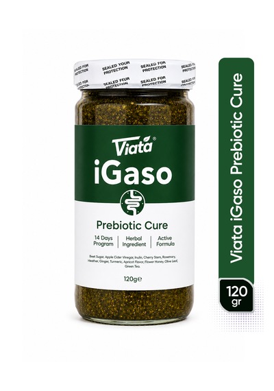 İgaso Prebiyotik Macunu İnülin Akasya Ve Elma Lifi İçeren Bitkisel Karışımlı Macun 120 Gr