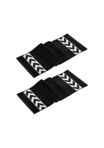 Sergeant 30x100 Cm %100 Pamuk 450 Gsm Siyah 2'li Spor Havlusu F