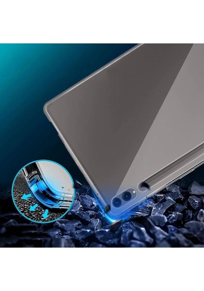 Galaxy Uyumlu Tab S9 Plus Kılıf Zore Tablet Süper Silikon Kapak