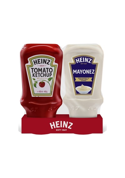 Heinz Ketçap&mayonez 860 G - Eşsiz Lezzet Birleşimi 4'li Avantaj Paketi - 4 Adet Tarı