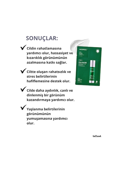 Medipeel Phyto Cica-nol B5 3000 Shot Serum 2 Step Mask 1,5 G + 25 Ml 1 Adet
