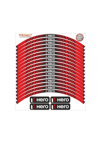 Motosiklet Jant Şeridi Hero Uyumlu 1 Nötr