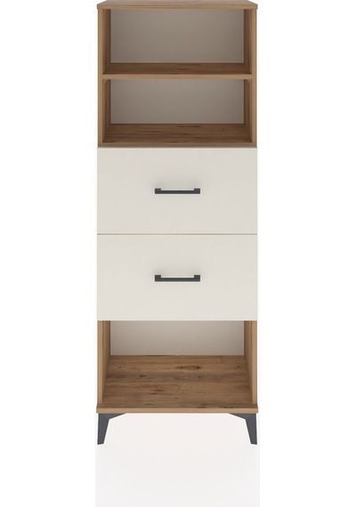 Arges Dolap 2 Raflı 2 Çekmeceli 60x30x163 Çam-aytaşı Çam Arges Dolap 2 Raflı 2 Çekmeceli 60x30x163 Çam-aytaşı Çam