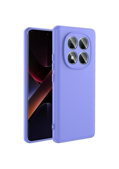 Xiaomi Poco X7 Kılıf Yumuşak Silikon Kamera Korumalı Lansman Pazarplus Koyu Yeşil