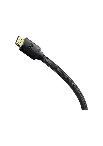 Baseus Hd Series 8k Hdmı 60hz 2.1 Örgülü Görüntü Aktarma Kablosu 48 Gbps 1 Metre