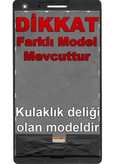 Huawei Mediapad T3 Bg2-w09 Ekran Dokunmatik Set Siyah - Model 1