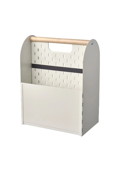Ikea Vattenkar Taşınabilir Masaüstü Organizer Kutu 33 X 21 X 43 Cm Beyaz