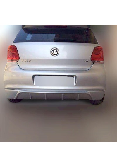 Volkswagen Polo Difüzörlü Arka Tampon Eki 2009-2014 Model Arası