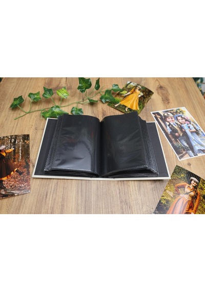 Nurcan Foto NRCN-K46100 10 x 15 CM 100'lük Koton Desenli Fotoğraf Albümü