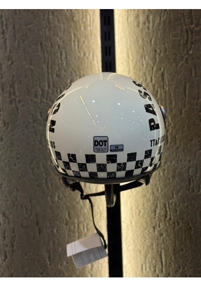 Aegıs Motosiklet Kaskı - Retro Açik Kask Passion Krem Çok Renkli