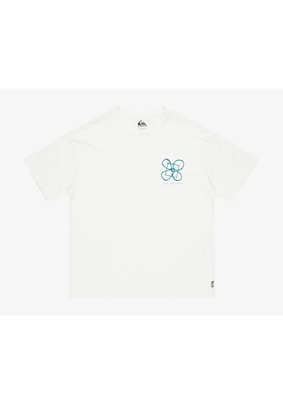 Quiksilver Hw Outside Inside Ss Erkek Günlük Tişört Eqyzt08032-wbk0 Beyaz Beyaz