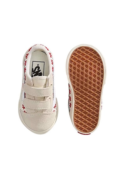 Vans Old Skool V Bebek Günlük Ayakkabı Vn000ctgızq1 Kırmızı